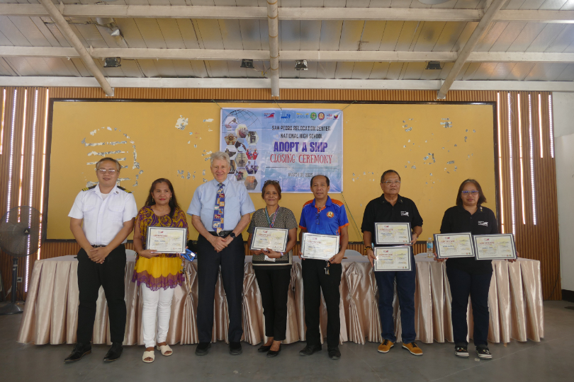 Adopt A Ship International and Marlow Navigation Hold Closing Ceremony On March 31, 2025